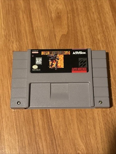 MechWarrior 3050 (Nintendo SNES, 1995) Game Only | Tested | Authentic