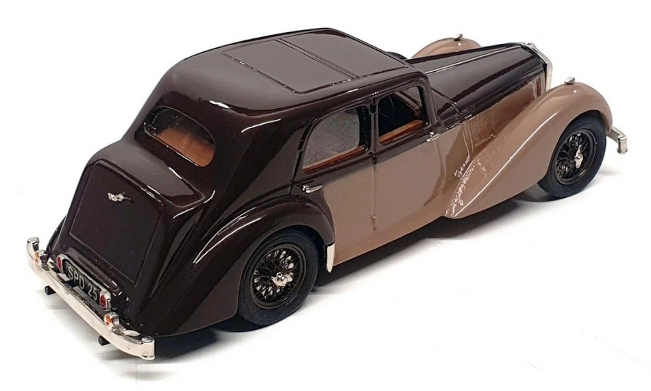 J&M Classics 1/43 Scale JM170BF - Alvis Speed 25 Charlesworth - Brown/Fawn - Image 2 of 4