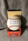 Rollie Fingers Autographed Baseball With Inscription and PrimeTime Sports COA