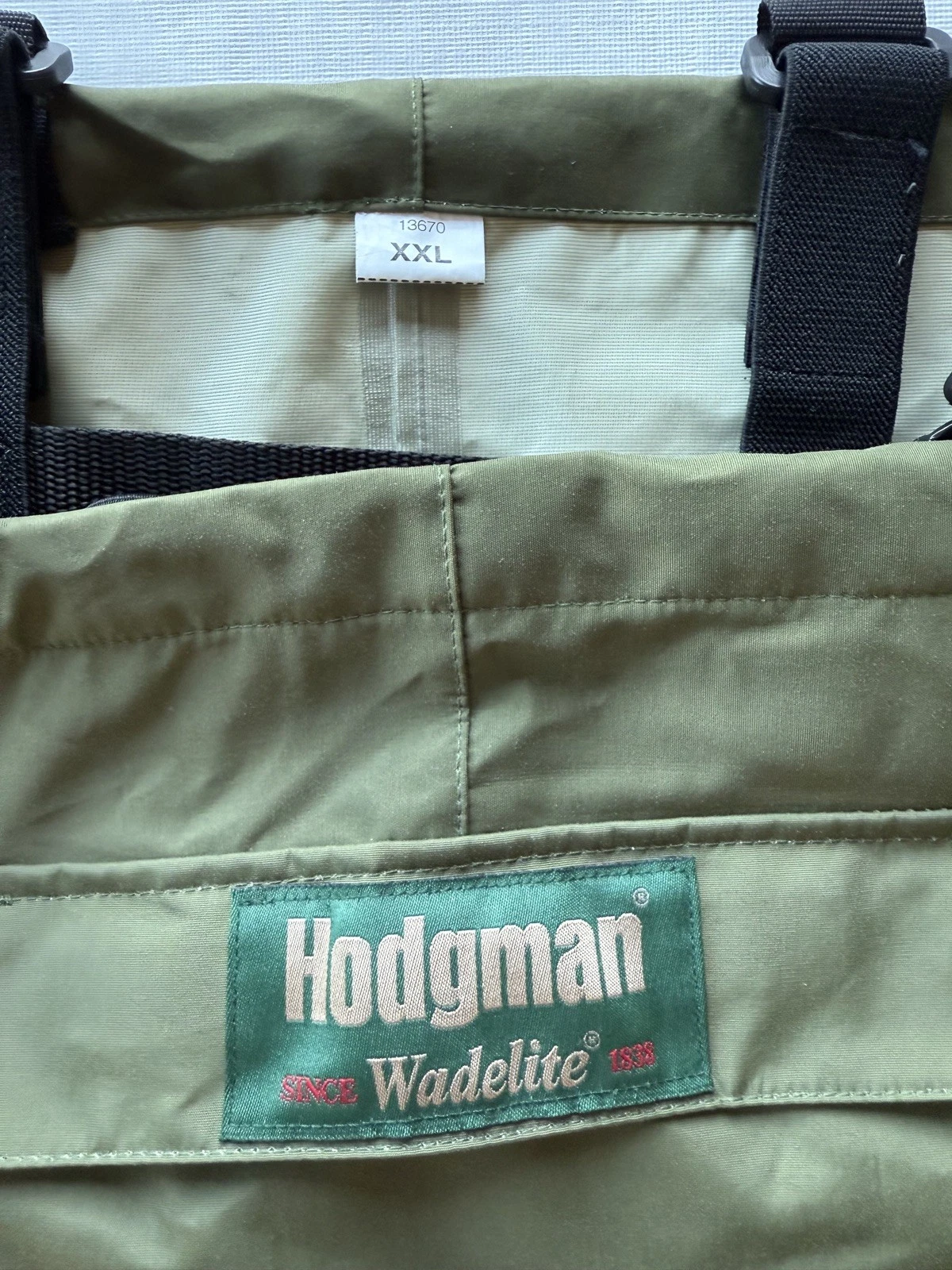 Hodgman 13670 Wadelite Breathable Waders Chest High for Boots XXL