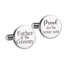 , Father of the Groom, Proud to be Your Son Cufflinks, Wedding Gift for Groom...