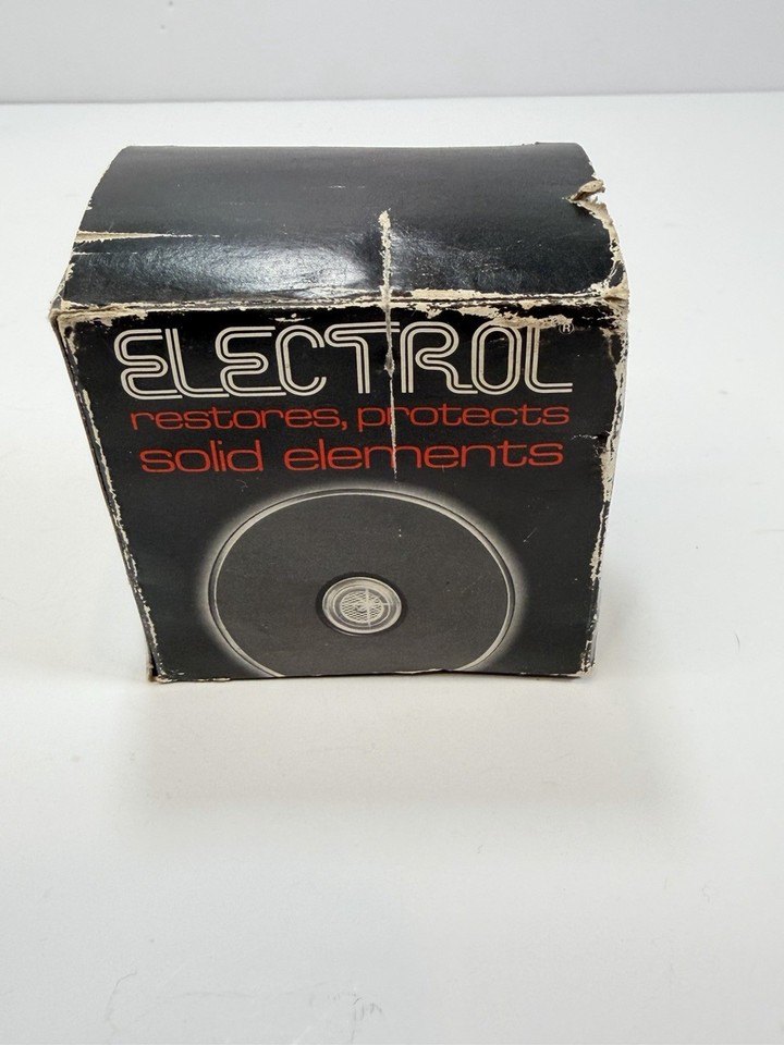 Vintage COLLO Electrol Solid Element Cleaner w/ Box West Germany E.G.O ...