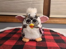 BLACK ICE FURBY CUSTOM WORKING 1998 TIGER ELECTRONICS