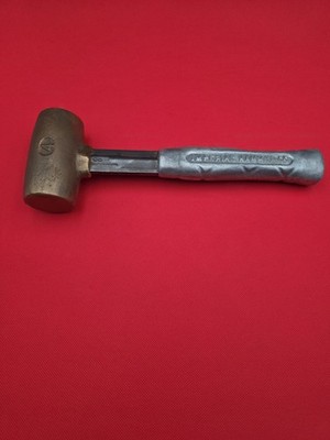 Imperial-American #3 Brass Hammer, 3 lbs, Aluminum Handle,Rockford IL