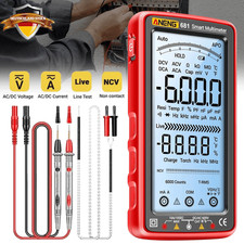 Digital Multimeter 6000 Counts True RMS LCD Gro&szlig;bildschirm Multimeter Voltmeter