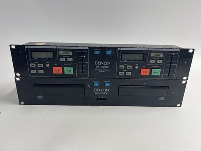 Denon DN-2000F Rack Set Up- Double CD Player & Control Unit, Tested 