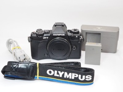 OLYMPUS OM-D E-M5 Mark II Gehäuse schwarz funktionstüchtig