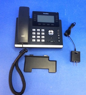 Yealink SIP-T43U 12-LINE USB PoE GIGABIT IP Business Phone w/ Stand & Power