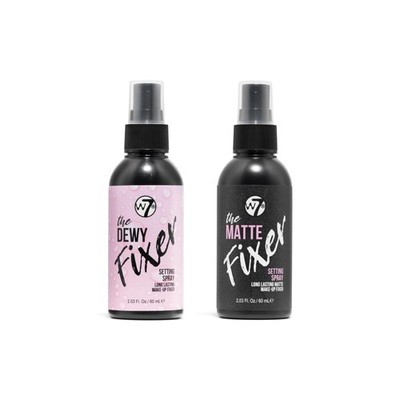 The Fixer Duo  Makeup Fixierspray 2teiliges Set  taufrische und matte Finishe...