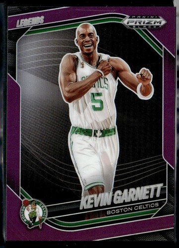 2024-25 Panini Prizm Black #259 Kevin Garnett Purple Prizms #/99