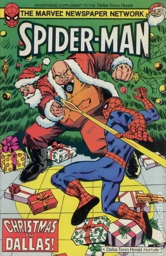 Amazing Spider-Man Dallas Times Herald Giveaway #4 VF 1983 Stock Image