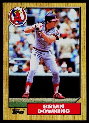1987 Topps #782 Brian Downing - EX