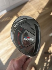 Taylormade M4 22 Degree 4 Hybrid Golf Club Fujikura Stiff Flex S Right-Handed