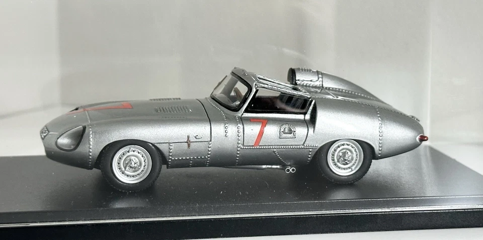 A&E Model 1:43 - 1960 Jaguar E-Type E2A Essais Le Mans #7 - RARE VHTF - Image 2 of 4