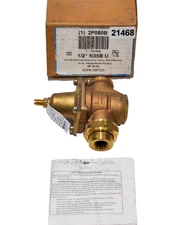 Watts 2P080B 1/2" Water Pressure Reducing Valve N35B