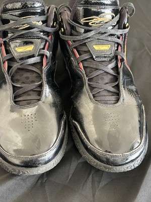 Size 15 - Nike Zoom LeBron NXXT Gen AMPD Black Metallic Gold Red