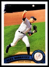 Alex Rodriguez 2011 Topps New York Yankees #NYY3 New York Yankees FREE SHIPPING