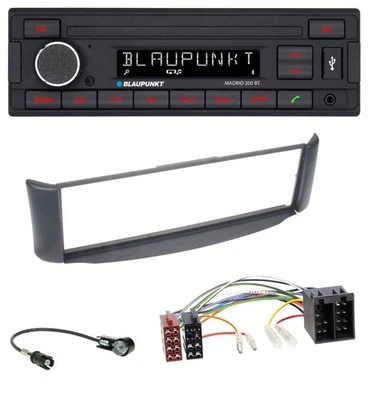 Blaupunkt USB AUX Bluetooth MP3 Autoradio für Smart ForTwo 450 grau ohne Metalls - Bild 1 von 4