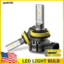 AUXITO LED Fog Driving Light H11 H16 H8 6500K White Super Bright Error Free New