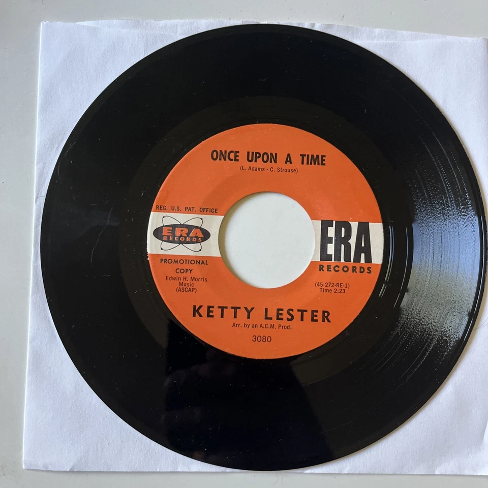 PROMO 45: Ketty Lester- But Not For Me/Once Upon A Time ERA RECORDS 3080 45 Foto 3 de 4