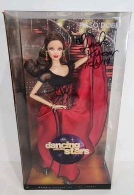 PASO DOBLE DANCING WITH THE STARS BARBIE DOLL SIGNED BY MATTEL DESIGNER W3319