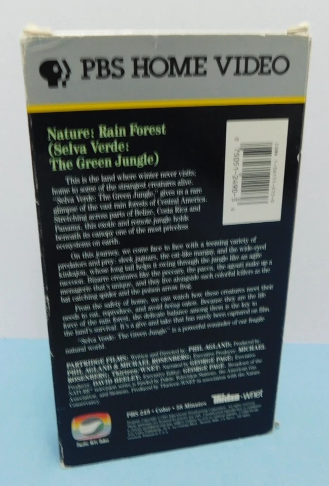 RAIN FOREST ~ Selva Verde - the Green Jungle (c. 1985) ~ PBS "Nature" special - Image 2 of 4