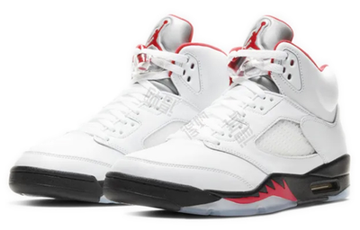 Size 7 - Jordan 5 Retro Mid Fire Red for sale online | eBay