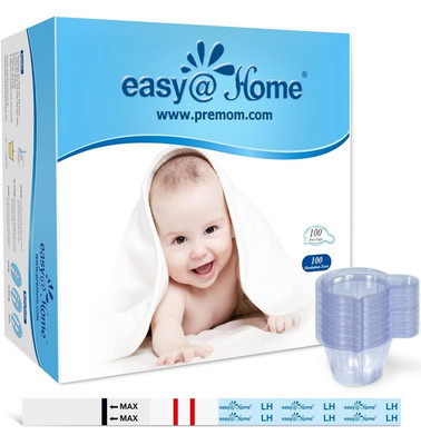 Easy@Home Ovulation Test Strips Kit 100-pack Fertility Kit - Exp 02/2026