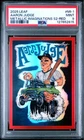 Graded 2025 Leaf Aaron Judge #MI1 Metallic Series 2 Red /199 Card PSA 9 Mint