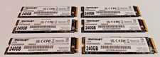 Lot 6 Patriot P310 240GB SSD 2280 M.2 PCIe Gen3 x4 NVMe 1.3 Internal SSD Laptop