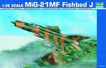 Trumpeter 02218 MIG-21 MF 1:32 Modellbausatz