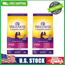 2 Bag Complete Health Natural Salmon  Herring Indoor Dry Cat Food, 5.5lb Bag