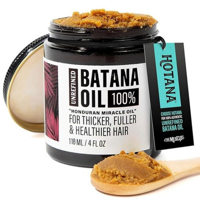 Unrefined Batana Oil for Hair Growth - Authentic & Organic Dr Sebi Batana Hair M