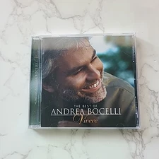 Andrea Bocelli Vivere The Best of Andrea Bocelli NEW Sealed CD 15 Songs, 1998