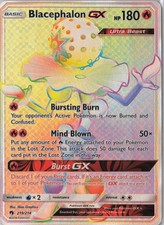 Blacephalon GX 219 Rainbow Rare 214 MP Lost Thunder ***OBO***
