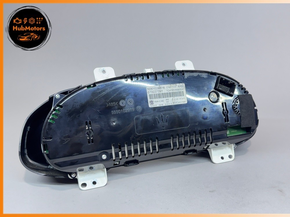 2014 - 2017 MASERATI QUATTROPORTE SPEEDOMETER INSTRUMENT CLUSTER OEM 57K