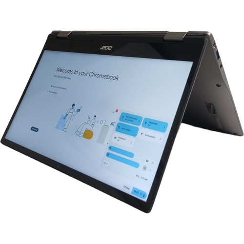 Acer Chromebook Spin 513 13.3" Touchscreen 128GB eMMC, 8GB RAM, ChromeOS Sil... - Picture 10 of 13
