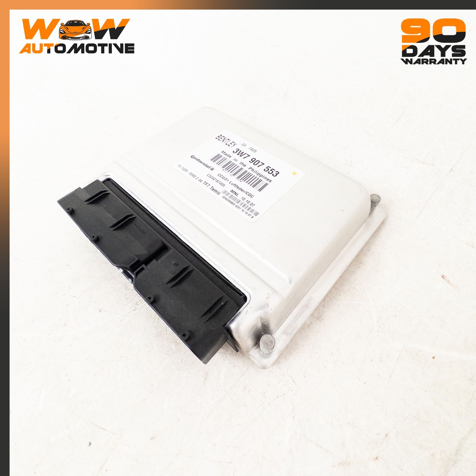 07-11 BENTLEY CONTINENTAL GTC REAR LEFT AIR SUSPENSION CONTROL UNIT MODULE OEM
