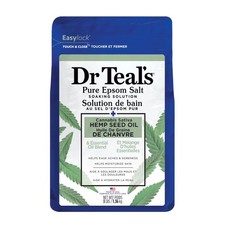 Dr Teal's Pure Epsom Magnesium Salt Soak, 3lb Pack of 1 , White
