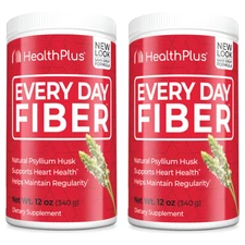 Health Plus Every Day Fiber Original 12 oz Each (Pack of 2)