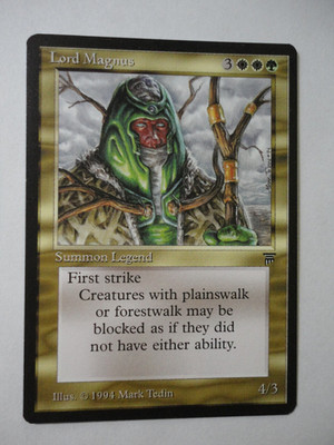 Lord Magnus Legends NM Near Mint English MTG Magic the Gathering