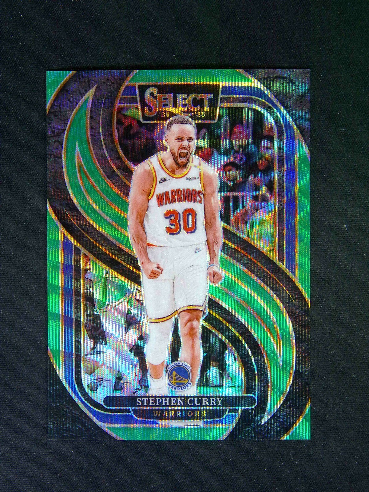 2024-25 Panini Select Stephen Curry #143 Premier Green Wave /50