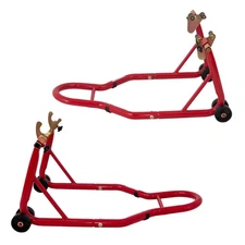 Motorcycle Bike StandRear Forklift Spoolift Paddock 850lbs Swingarm Lift Red