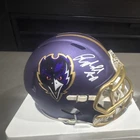 Anquan Boldin signed mini helmet speed alt 24 for the Baltimore ravens