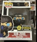 Funko Pop! Movies Mortal Kombat Sub-Zero #1057 Glow in the Dark EE Exclusive