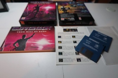 Supremacy von Virgin Games ~ originalverpacktes Amiga Spiel