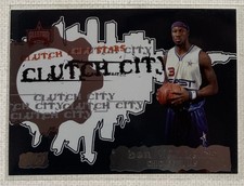 2006-07 Topps Basketball Ben Wallace Clutch City Stars Insert Card #CCS6 Bulls