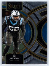 2023 Panini Select #143 DJ Johnson - Carolina Panthers