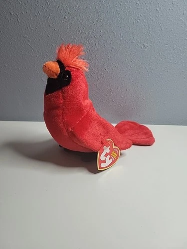 Ty Beanie Baby - REDFORD - The Retired 5" Cardinal (Vintage 2004) New-Mint