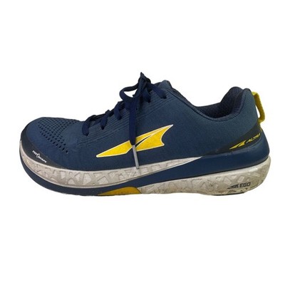 Altra Paradigm 4.5 Running Sneaker Shoe Zero Drop Blue Yellow Men's Size 9.5